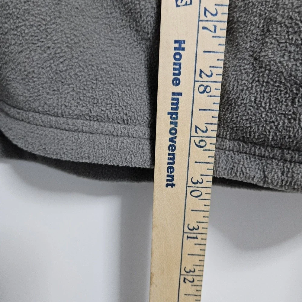 The North Face Fleece Jacket Mens XL Gray TKA 100 Full Zip Mock Neck Activewear